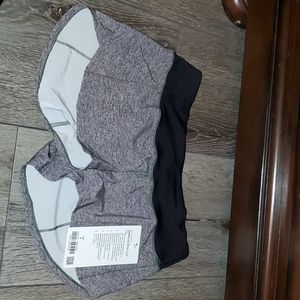 Lululemon speed shorts NWT